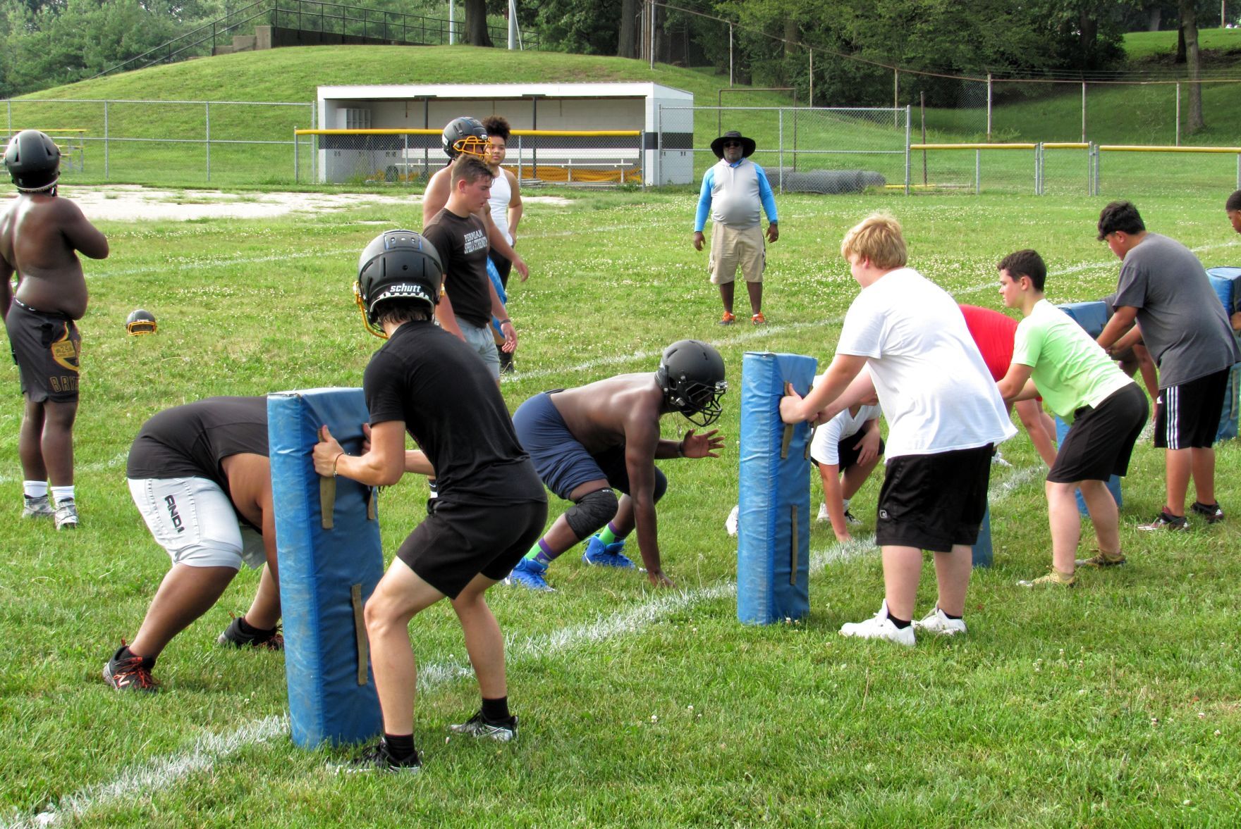 First Eisenhower fall football practice 02